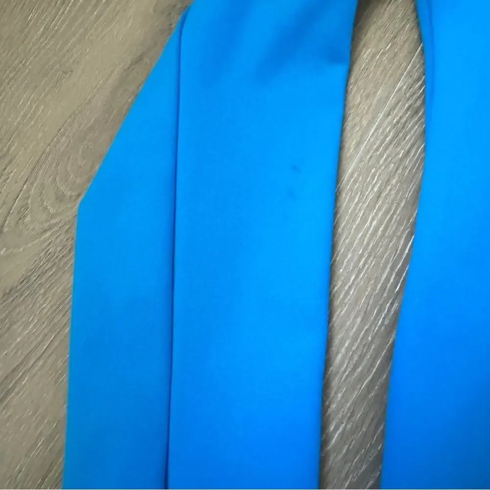 Kelle Turquoise Jacket And Wide Leg Pant Set size Medium Child